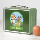 Lunch Box Animaux de la forêt excentriques aiment la course (En situation)