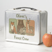 Lunch Box Animaux des bois - Équipage forestier (En situation)