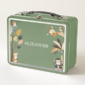 Lunch Box Animaux Sauvages Mignons (Devant)
