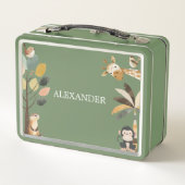 Lunch Box Animaux Sauvages Mignons (Dos)