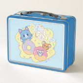 Lunch Box Anime Donut délice avec Tom, Jerry et Tuffy (Dos)