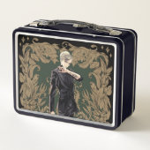 Lunch Box Anime Draco Malfoy Cadre Ornate (Dos)