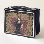 Lunch Box Anime Hermione Granger Cadre Orné (Dos)