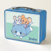 Lunch Box Anime Tom, Jerry et Tuffy (Dos)