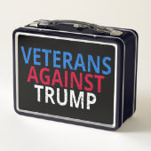 Lunch Box Anti-Trump - Les vétérans contre Trump (Dos)