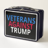 Lunch Box Anti-Trump - Les vétérans contre Trump (Devant)