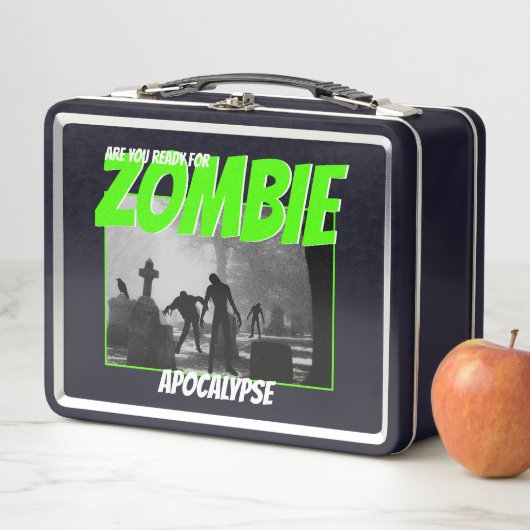 Lunch Box apocalypse zombie (En situation)
