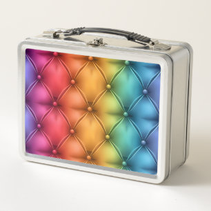 Lunch Box Apparence touffue colorée en arc-en-ciel heureuse
