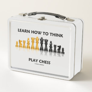 Lunch Box Apprenez comment penser le jeu d'échecs réfléch