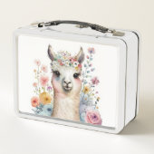 Lunch Box Aquarelle Cute Alpaca (Dos)