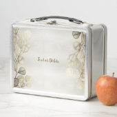 Lunch Box Aquarelle Golden Eucalyptus Foliage brillant éléga (En situation)