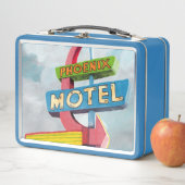 Lunch Box Aquarelle Motel Phoenix (En situation)