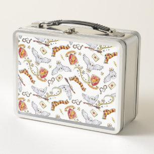 Lunch Box Aquarelle motif GRYFFINDOR™ Hedwig