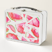 Lunch Box Aquarelle pastèque 1 (Devant)