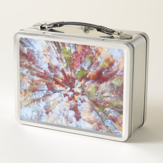 Lunch Box Arbre à fruits Abstrait (Dos)