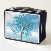 Lunch Box Arbre bleu cristal (Devant)