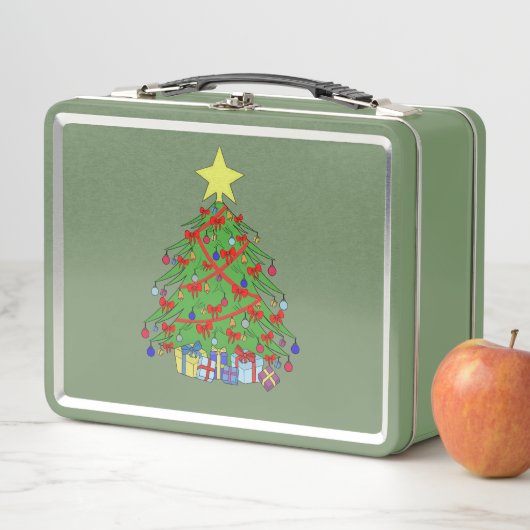 Lunch Box Arbre de Noël (En situation)