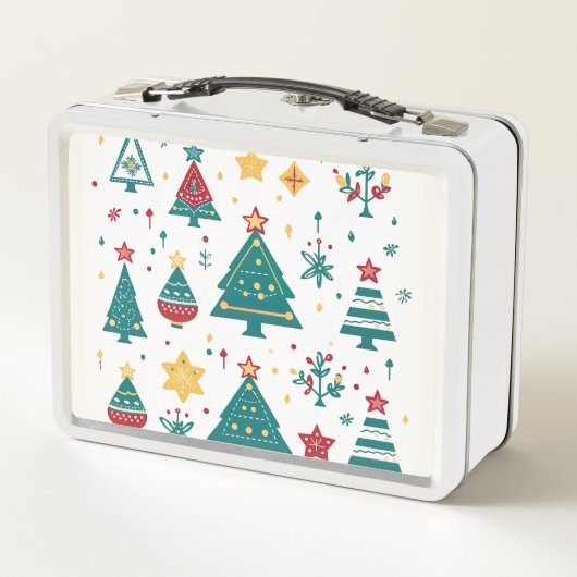 Lunch Box Arbre de Noël Vintage (Dos)