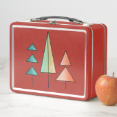 Lunch Box arbres arc-en-ciel modernes du milieu du siècle ro (En situation)