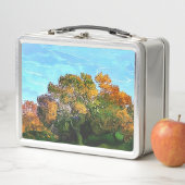 LUNCH BOX ARBRES D'AUTOMNE (En situation)