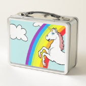 Lunch Box Arc-en-ciel de Unicorne (Dos)