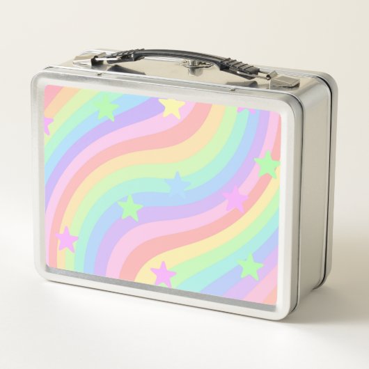 Lunch Box Arc en ciel et étoiles (Dos)
