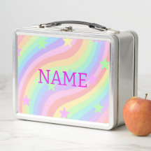 Arc en ciel et étoiles