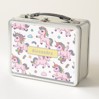 Lunch Box Arc-en-ciel Licorne Mignonne