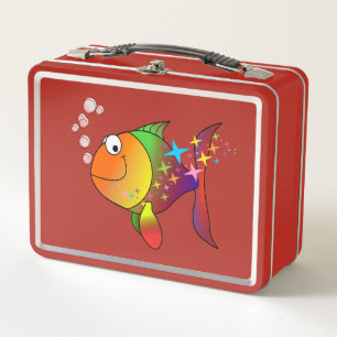 Lunch Box Arc-en-ciel multi-couleur pacifique poisson de tho