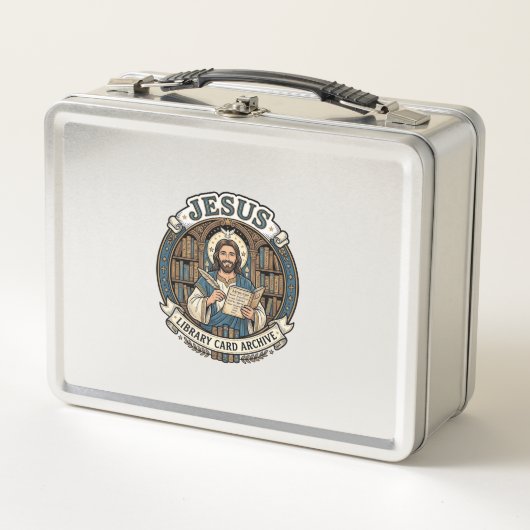 Lunch Box Archive de carte de bibliothèque Jésus Archive de (Devant)