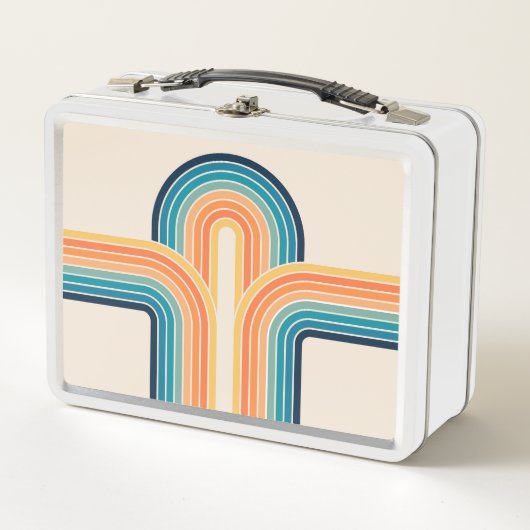 Lunch Box Arcs triples et colorés (Devant)