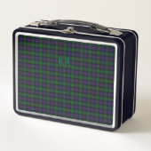Lunch Box Argyll District Tartan avec monogramme / initiales (Devant)