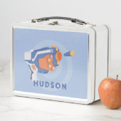 Lunch Box Arme à fléchettes en mousse conception personnalis (En situation)