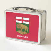 Lunch Box Armoiries du Manitoba - CANADA (Dos)