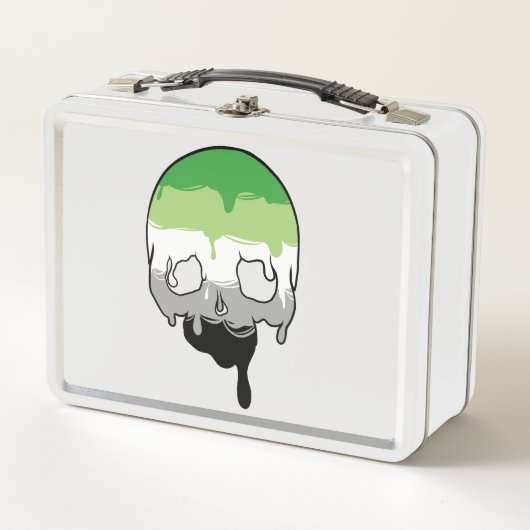 Lunch Box Aro Pride Déchirer le crâne (Devant)