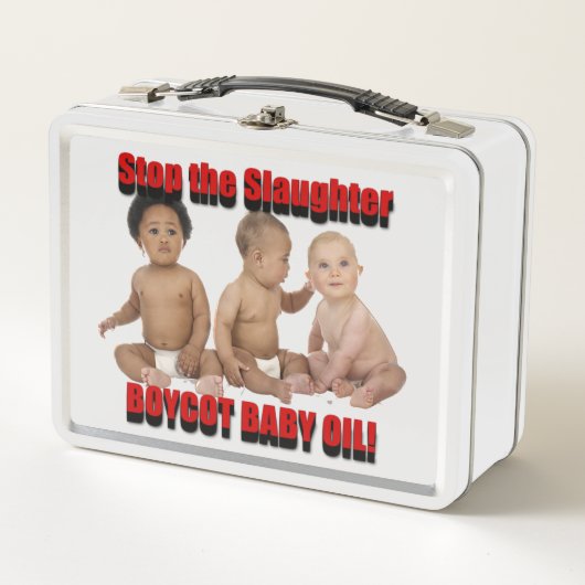 Lunch Box arrêter l'abattage (Devant)