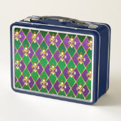Lunch Box Arrière - plan de bijoux Mardi Gras (Dos)