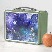 Lunch Box Arrière - plan spatial avec étoiles (En situation)