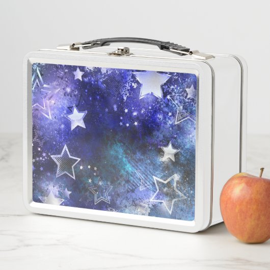 Lunch Box Arrière - plan spatial avec étoiles (En situation)