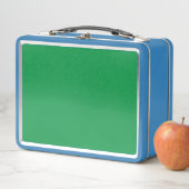 Lunch Box Arrière - plan vert avec bordure blanche pour Aest (En situation)