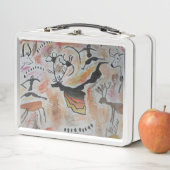 Lunch Box Art abstrait de la grotte (En situation)