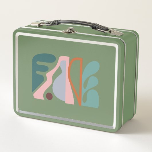 Lunch Box Art Abstrait un (Devant)