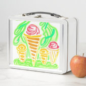 Lunch Box Art concept crème glacée (En situation)