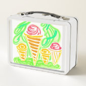 Lunch Box Art concept crème glacée (Dos)