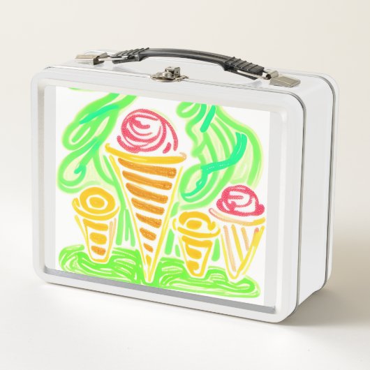 Lunch Box Art concept crème glacée (Devant)