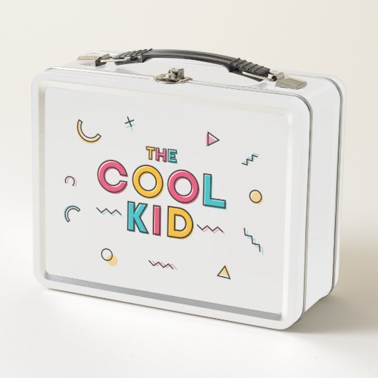 Lunch Box Art Cool pour enfants Art Cool pour nouveau bébé b (Devant)