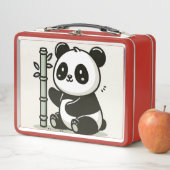 Lunch Box Art Cute Panda Bamboo (En situation)