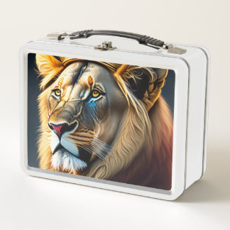 Lunch Box Art de la peinture du roi Lion cool