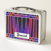 Lunch Box Art déco "fracturé" par Kenneth Yoncich (Dos)