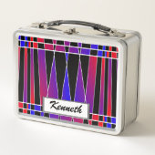 Lunch Box Art déco "fracturé" par Kenneth Yoncich (Devant)